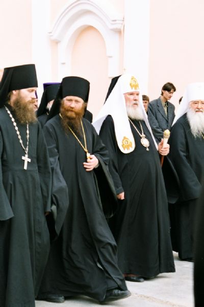 2002 год. Визит Патриарха Московского и всея Руси Алексия II в Томск