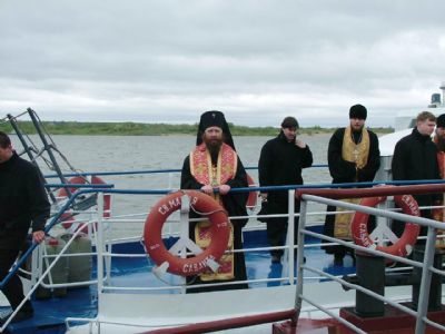 2005 год. Крестный ход по рекам Томской области