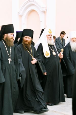 Визит Патриарха Московского и всея Руси Алексия II в Томск<br><br>2002 год<br>