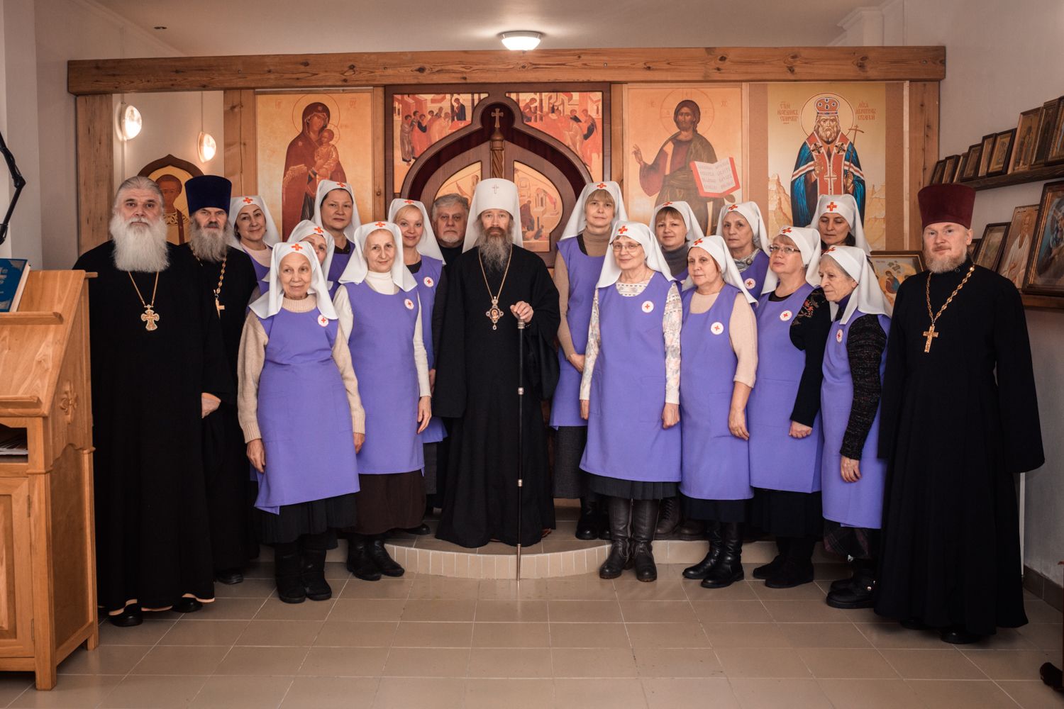 14 сестер Патронажной службы Томской епархии посвящены в сестры милосердия