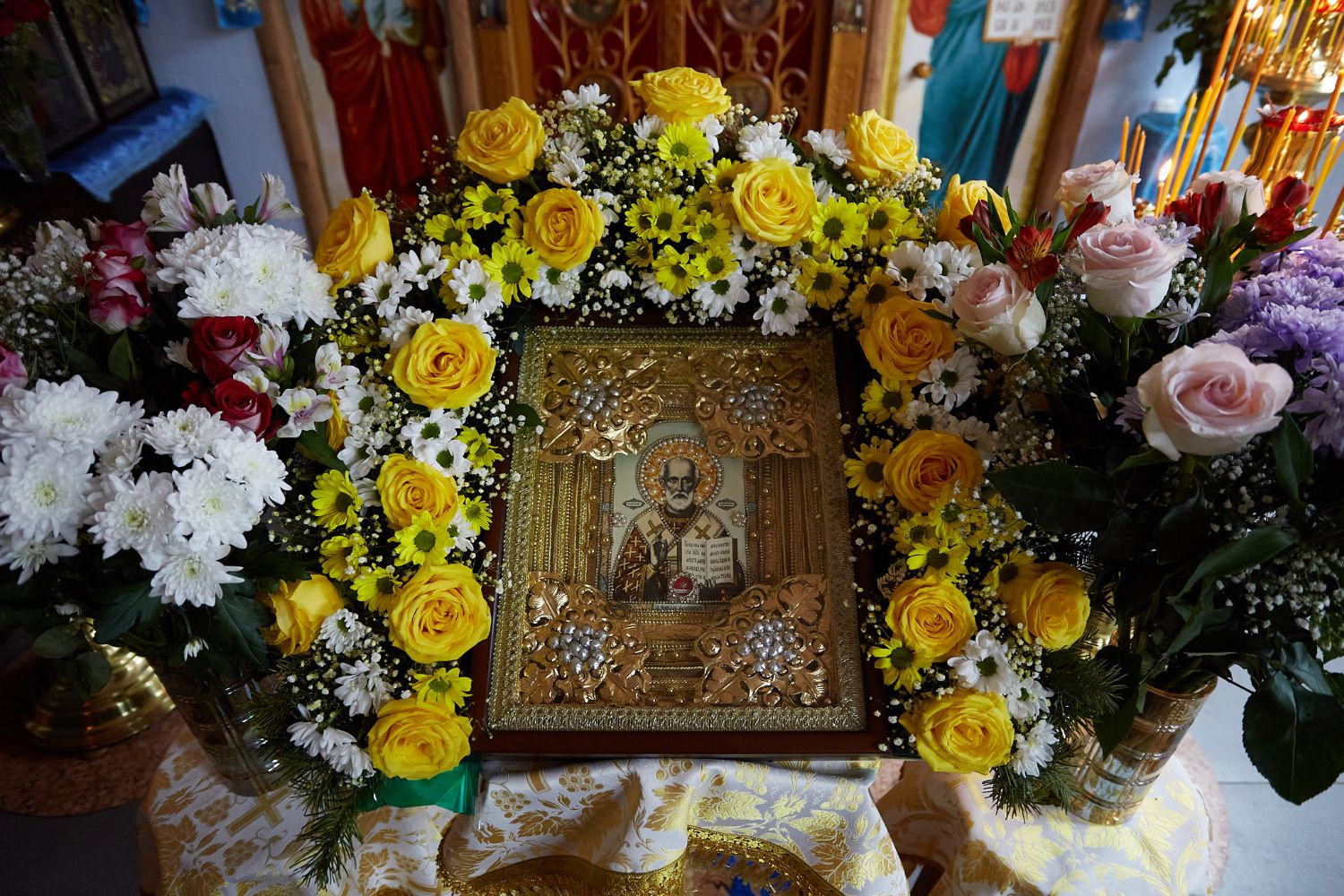 В день памяти святителя Николая Чудотворца несколько храмов Томской епархии отметили престольный праздник