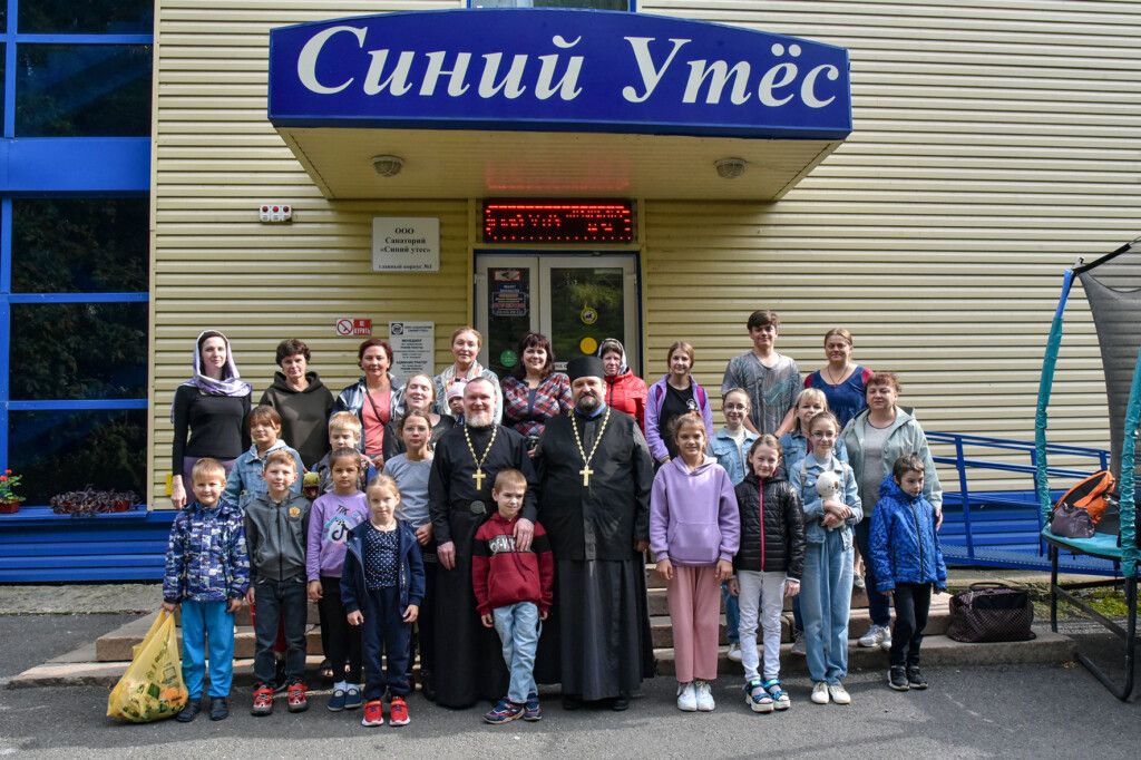 Многодетные семьи Томска и Томской области приняли участие в семейном лагере выходного дня