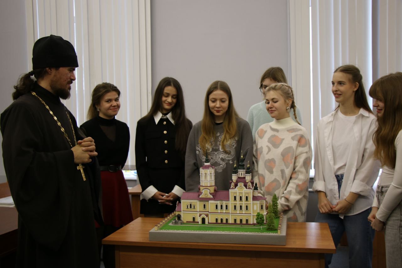 Архитектурный макет студентов ТГАСУ украсит Воскресенский архондарик