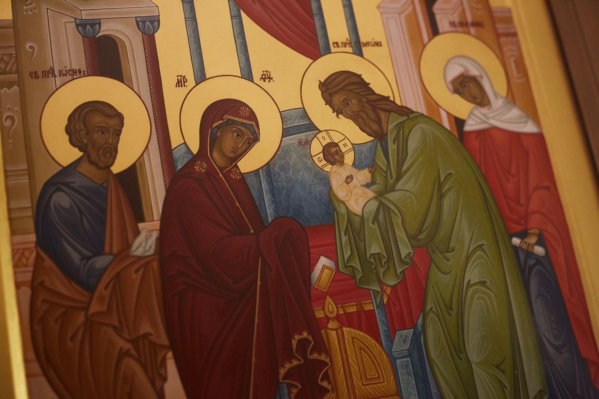 Великий праздник Сретения Господня отмечает Православная Церковь