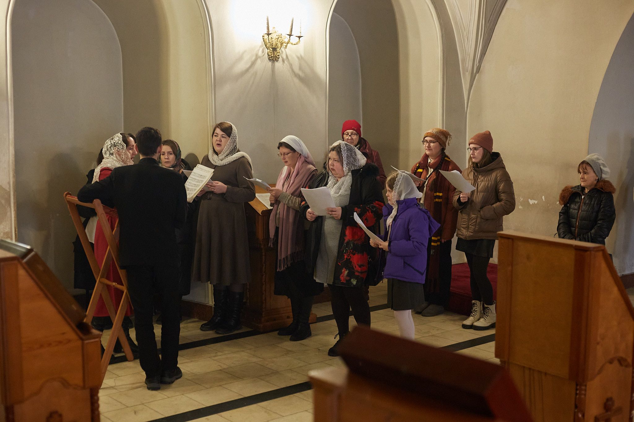 Божественная литургия для детей была совершена в Богоявленском кафедральном соборе
