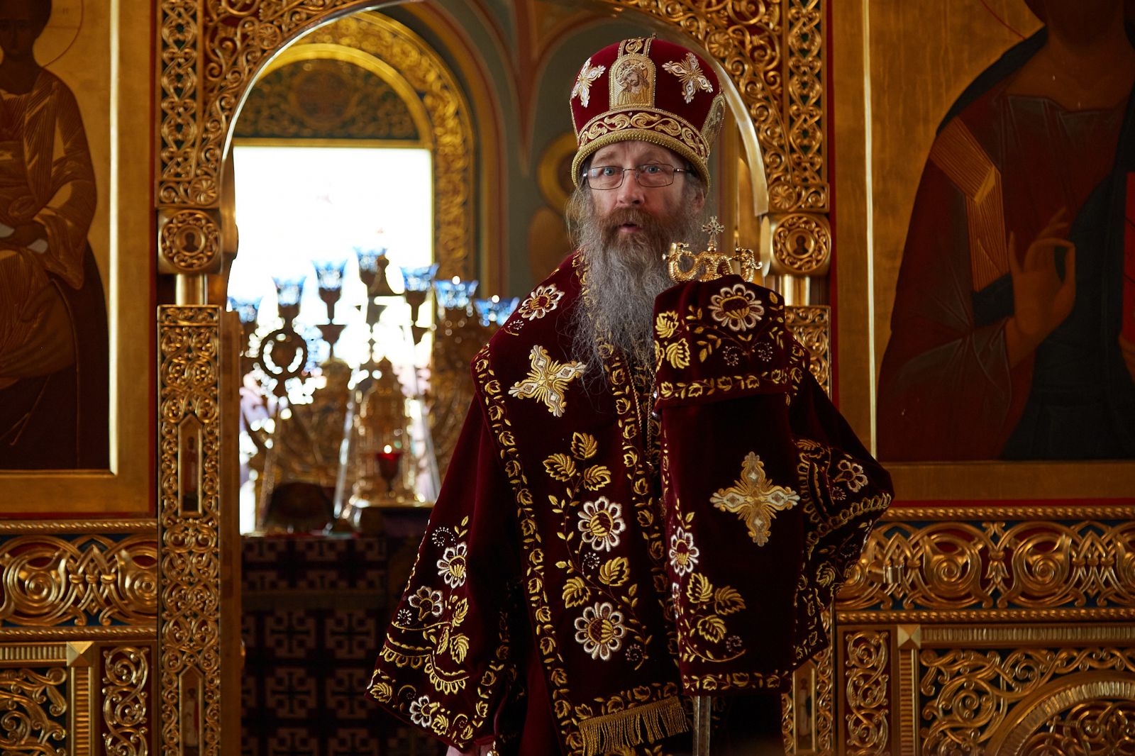 Духовенство Томской митрополии поздравило архипастыря с Днем тезоименитства