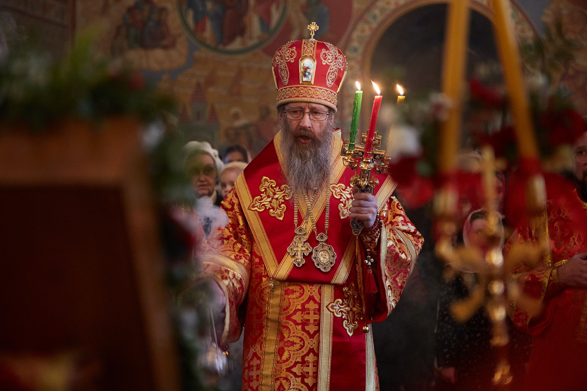 Расписание богослужений митрополита Ростислава на Светлой седмице