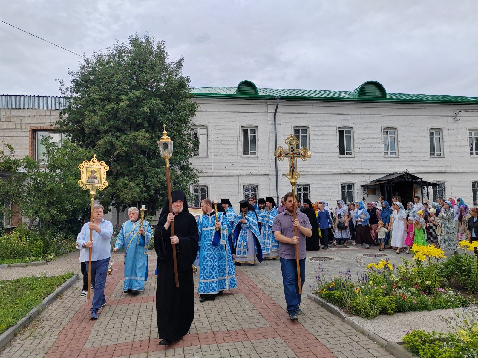 В Богородице-Алексиевском монастыре отметили престольный праздник