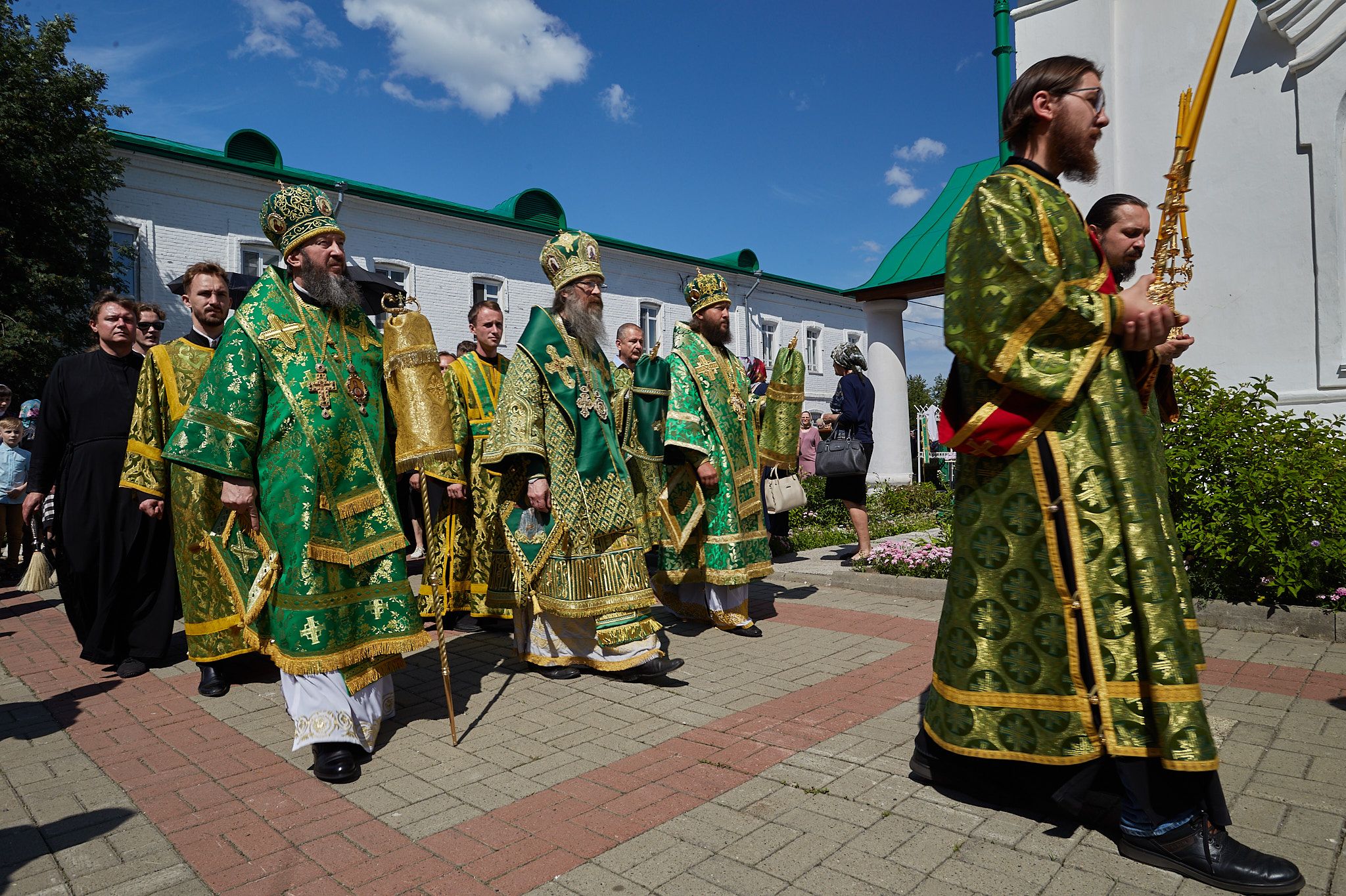 Литургия под открытым небом была совершена в день памяти святого праведного старца Феодора Томского