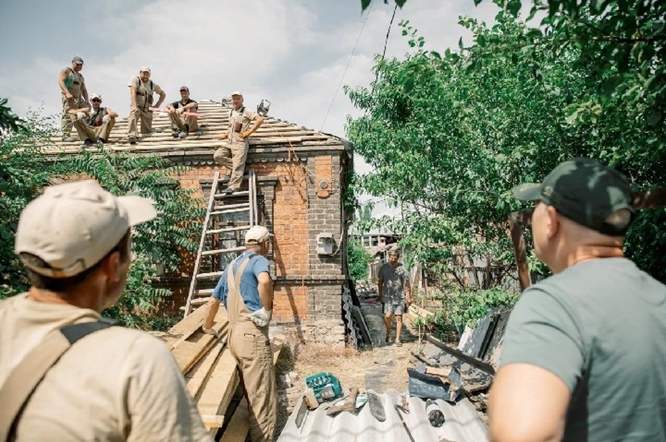 Добровольцев приглашают на ремонтные работы в Мариуполь