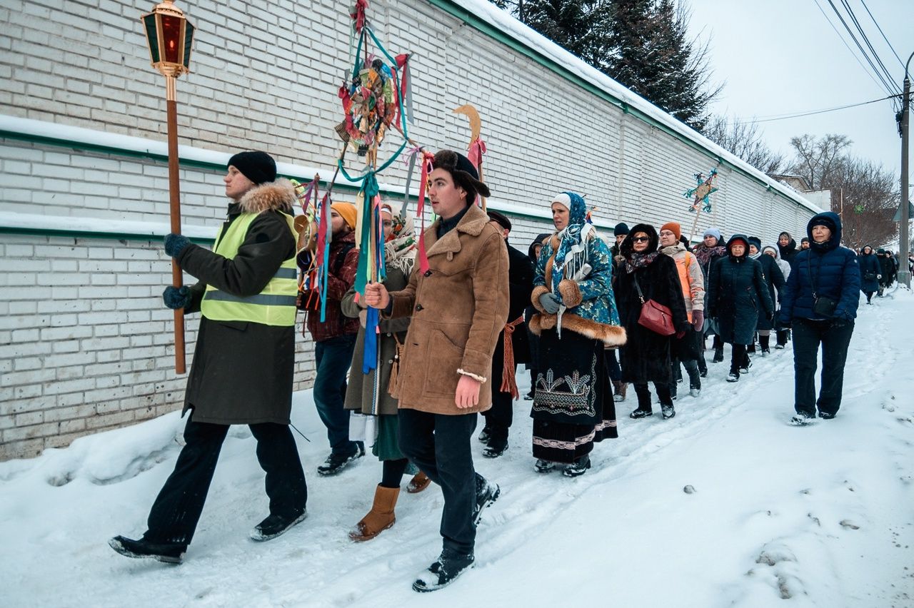 В Томске прошло Большое Святочное шествие