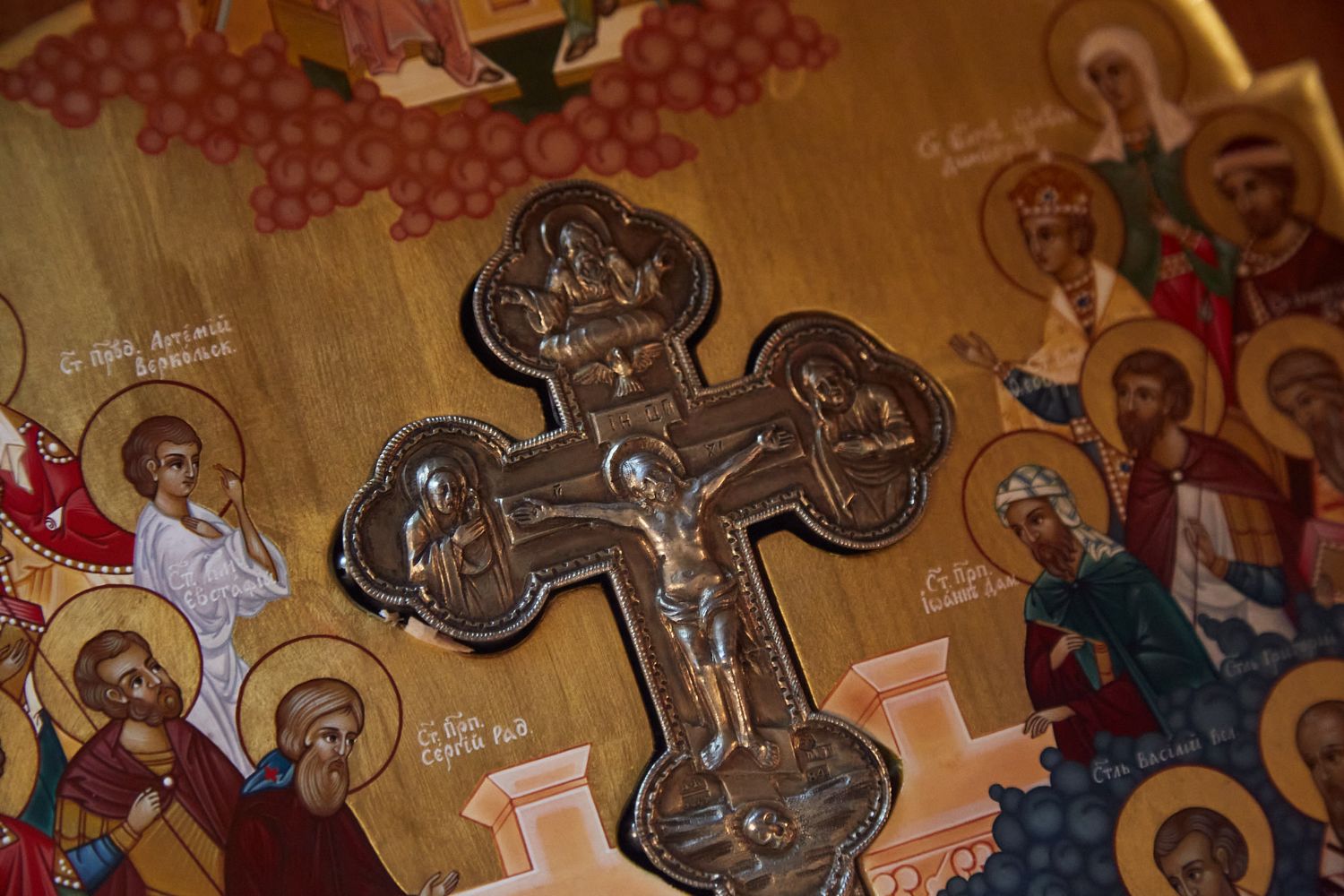 В праздник Торжества Православия томичи поклонились чудотворной Богородской иконе Божией Матери и другим святыням