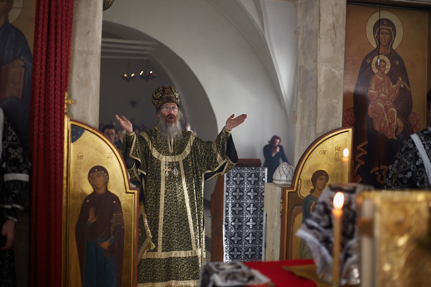 Последняя в этом году Литургия Преждеосвященных Даров была совершена в храмах Томской епархии