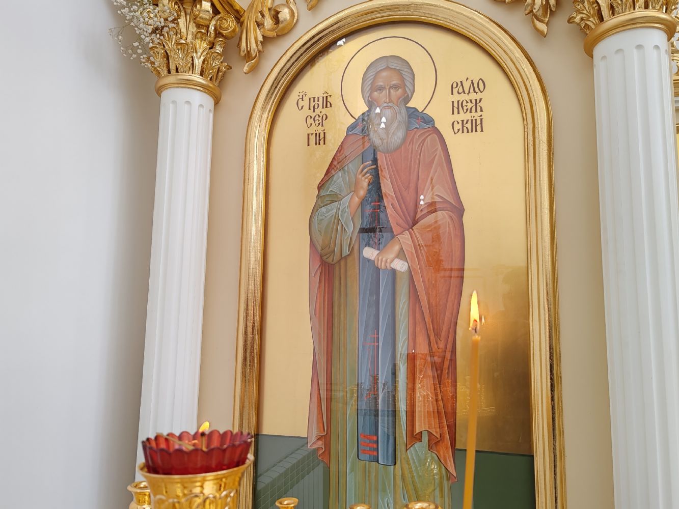 Ко дню памяти преподобного Сергия Радонежского Мужской хор Томской епархии записал кант 