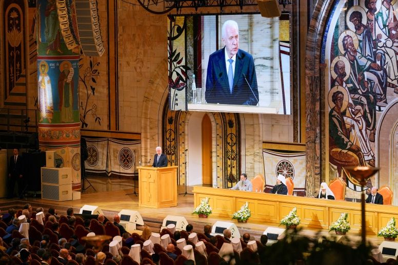 Делегация Томской епархии приняла участие в пленарном заседании и работе секций Всемирного русского народного собора