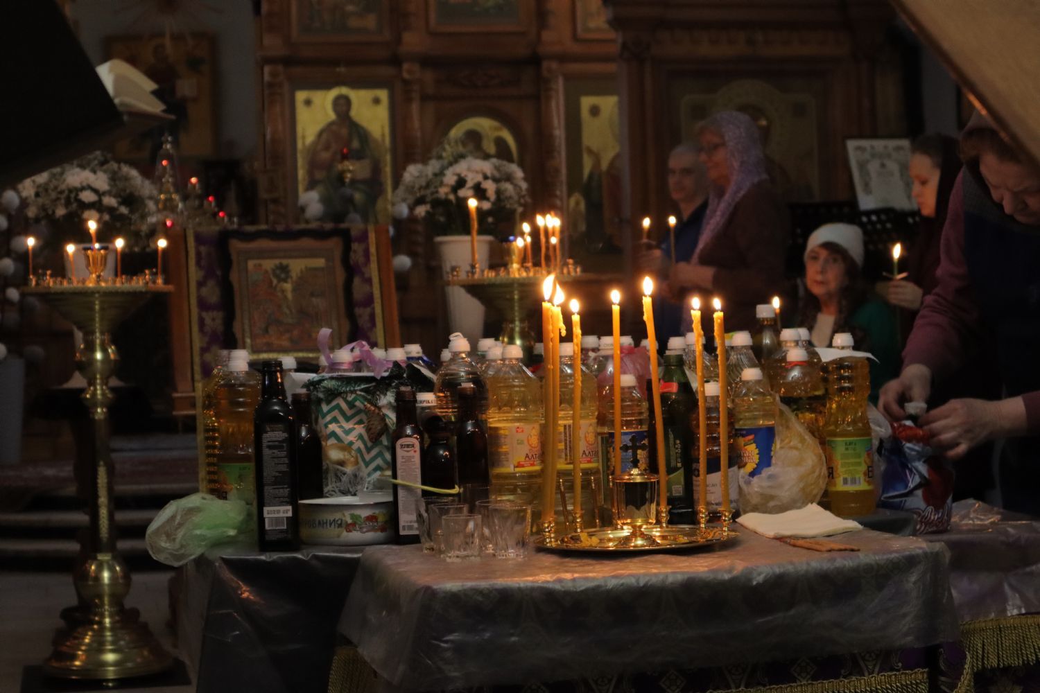 Совершено последнее в Великом посту Таинство Соборования